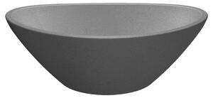Laveo Vela, gránit munkalap mosdó 340x200x130 mm, szürke, LAV-VGV1510T