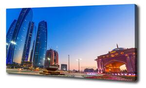 Vászonfotó Az utcák abu dhabi