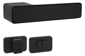 Klika MPK Perfecta WC knoflík černá matná PERFECTARTBSWC