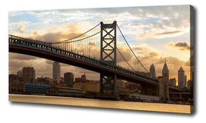 Vászonfotó Bridge philadelphia