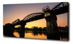 Vászonfotó Bridge thaiföldön