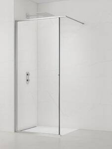 Zuhanyparaván SAT Walk-In lehúzóéllel 80 cm SATWISL80