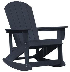 Tengerészkék Adirondack hintaszék 73.5x92x90 cm HDPE