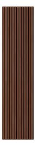 Akusztikus falpanel dió hatású 260x60x1,8 cm
