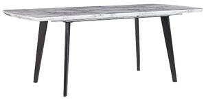 Kihúzható étkezőasztal MOSBY Szürke márvány 160/200 cm 90 cm
