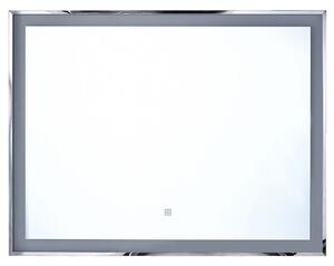 LED fürdőszobai tükör ARGENS 90 cm 70 cm Ezüst