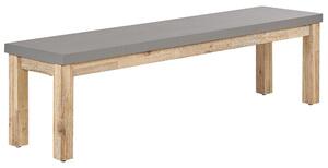 Kerti pad OSTUNI 160 cm Beton Szürke