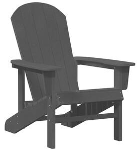 Adirondack székszett 2 db Fekete 74x82x90 cm HDPE