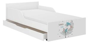 PUFI gyerekágy 160x80 matraccal és ágyneműtartóval - álomszuszék