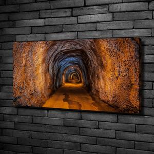 Vászonfotó Földalatti alagútban