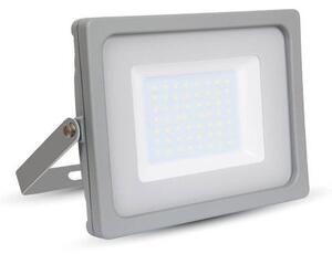 LED reflektor , 10 Watt , Ultra Slim , természetes fehér , SAMSUNG chip , 5 év garancia , szürke