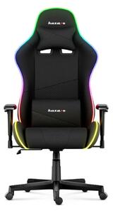 Gamer szék mesh RGB LED fekete