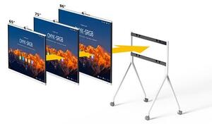 Huawei eKit IdeaHub Gurulós padló állvány - White Rolling Stand II (65/75/86 inches) (21155908)