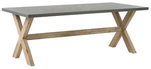 Kerti asztal OLBIA 200 cm 100 cm Beton Szürke