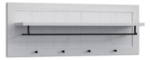 Konsimo Sp. z o.o. Sp. k. Fali akasztó LEMAS 40x109 cm fehér KO0104