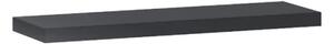 Konsimo Sp. z o.o. Sp. k. Fali polc VERRU 3,2x68 cm fekete KO0195