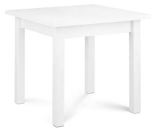Konsimo Sp. z o.o. Sp. k. Étkezőasztal HOSPE 78x80 cm bükkfa/fehér KO0053