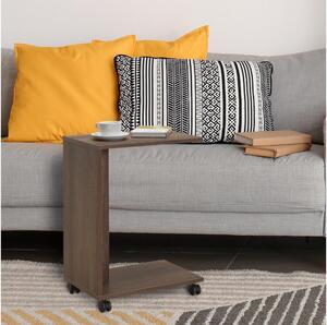 Adore Furniture Kisasztal 65x35 cm barna AD0138