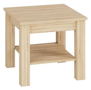 Konsimo Sp. z o.o. Sp. k. Kávésasztal ARNIKA 57x65 cm barna KO0036