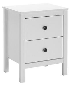 Adore Furniture Éjjeliszekrény 61x46 cm fehér AD0039