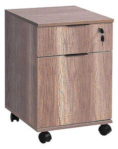 Adore Furniture Irodai szekrény 61x41 cm barna AD0088