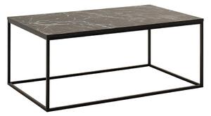 Adore Furniture Kávésasztal 42x100 cm fekete AD0166
