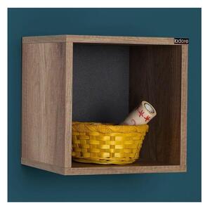 Adore Furniture Fali polc 33x33 cm barna AD0061