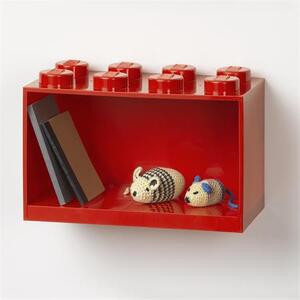 Polc, LEGO Brick 2x4, piros (L41151730)