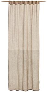 Szürke vászonfüggöny csíkokkal Kave Home Melba 140 x 270 cm
