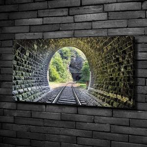 Vászonfotó Vasúti alagút