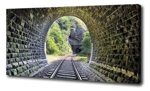 Vászonfotó Vasúti alagút