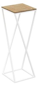 Luminex Virágállvány 70x24 cm fehér LU0803