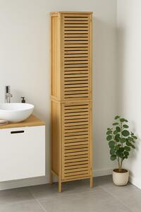 5Five Sicle Bambusz Polc - 5 Polcos, 33x28x168 cm