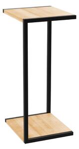 Luminex Virágállvány 70x30x34 cm fekete LU9022