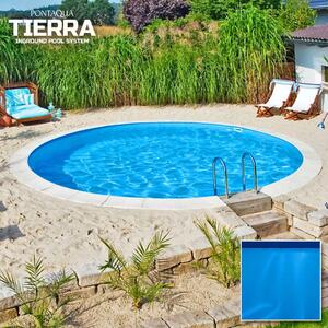 Pontaqua Tierra Kerek Beépített Medence - 5x1,5m
