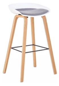 Halmar Bárszék 81x51 cm bézs/fehér HA0085