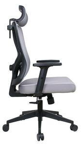 IRISOffice Eclipse Szürke Ergonomikus Forgószék Fejtámlával