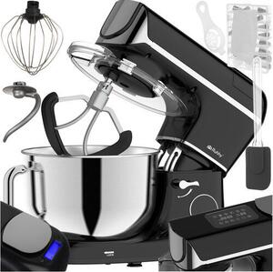 Ruhhy 25729 Konyhai robotgép fűtött tállal és mérleggel, Fekete