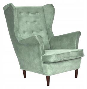 Diana Scandinavian Family Meble Wingback fotel, grafit sötétszürke