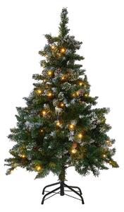 Karácsonyfa LED PALOMAR 120 cm Sötétzöld