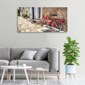 Vászonkép falra Piros bicikli