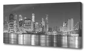 Vászonfotó Manhattan éjjel