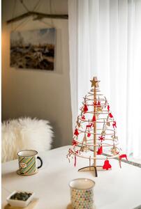 Mini fa dekorációs karácsonyfa, magasság 42 cm - Spira