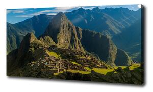 Vászon nyomtatás A romok machu picchu