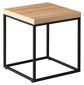 Dohányzóasztal 40 × 40 × 45 cm, MDF, vadtölgy CT-V2004 OAK