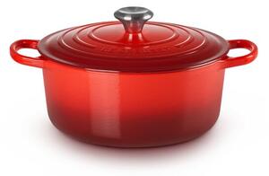 Le Creuset Signature 26cm Öntöttvas főzőedény - Piros