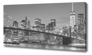 Vászon nyomtatás Manhattan éjjel