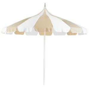 Napernyő 245 cm MINOA Fehér/bézs