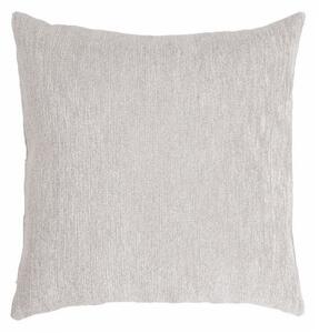 Párnahuzat gobelin 42x42 cm Chenille Plain szürke