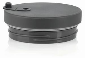 Termoszbögre, 1,2 l, szívószállal, füllel, szürke (KHKE678)
